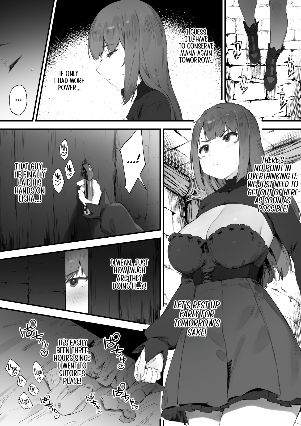 Hentai Manga Comic-"MP is Depleted Because of a Curse!! - last part-Read-3